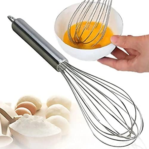Gambar produk ART Pengocok Telur Handheld Mixer Stainless Steel Whisk Egg Beater - AR-10