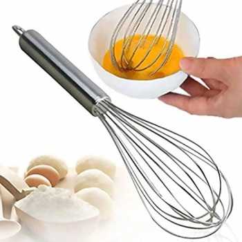 ART Pengocok Telur Handheld Mixer Stainless Steel Whisk Egg Beater - AR-10