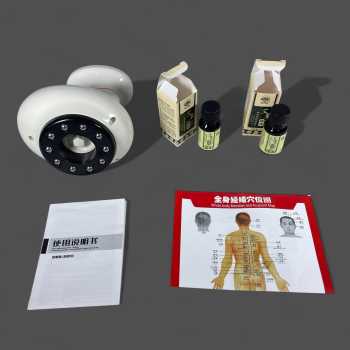 Gambar produk Thinage Alat Pijat Bekam Electric Massage Body Brush Cupping GuaSha - ZY-816