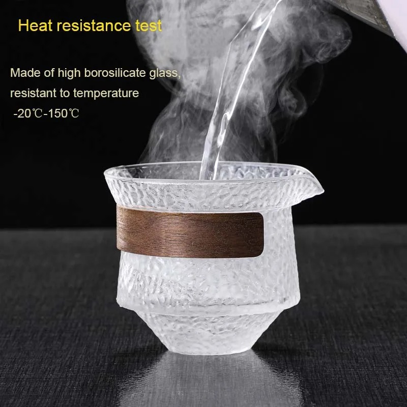 Gambar produk TCFOS Mangkok Gaiwan Chinese Tea Bowl Infuser Kaca Borosilikat 230ml - TF180
