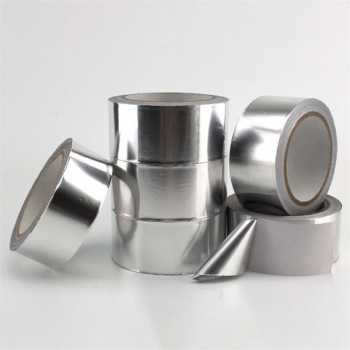 Gambar produk Leams Lakban Aluminium Foil Tape Tahan Panas Anti Bocor 0.6mm 10M 20mm - INU163