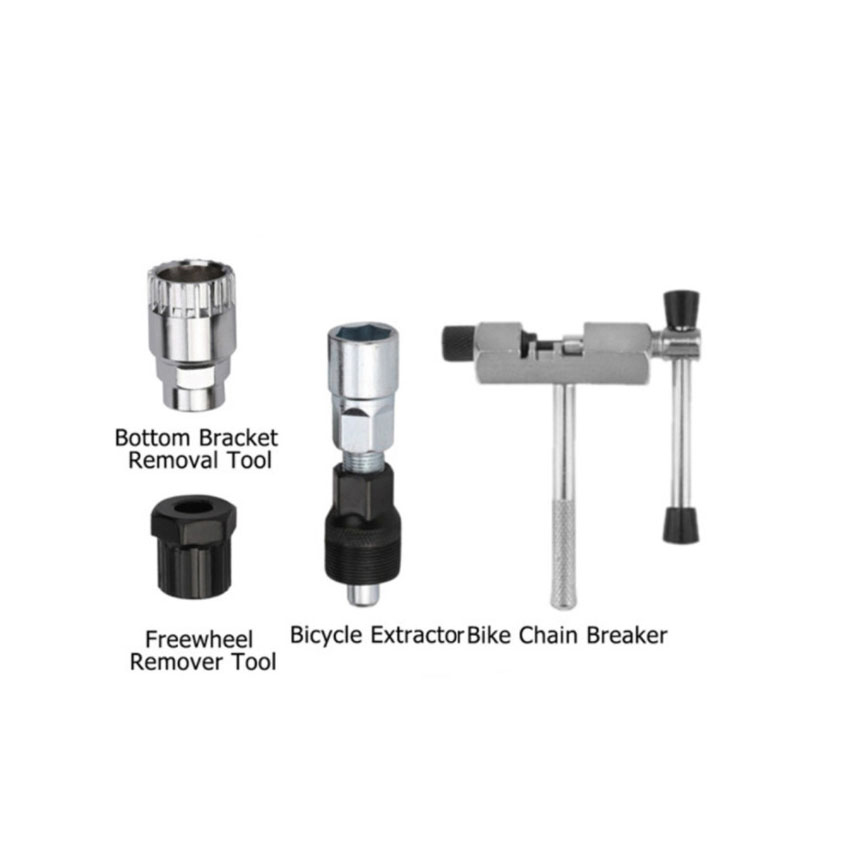 Gambar produk TaffSPORT 4in1 Perlengkapan Reparasi Rantai Sepeda Chain Socket Tool - BT2919