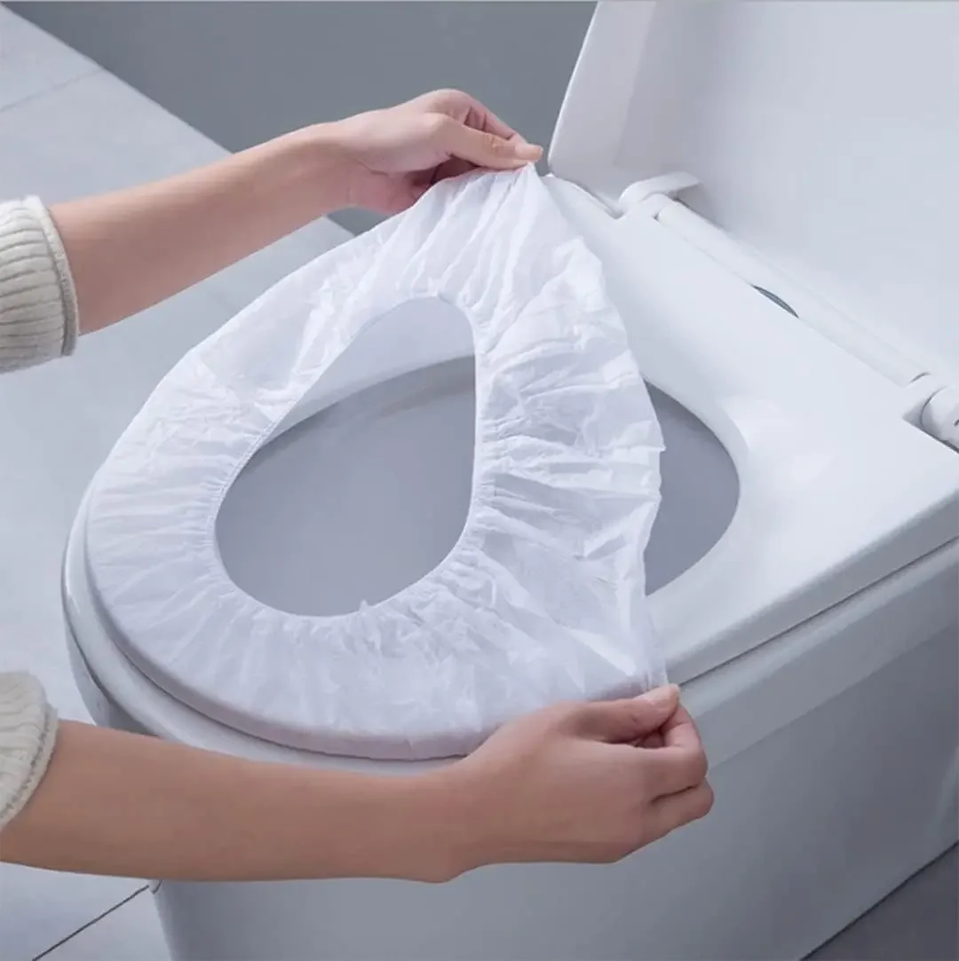 Gambar produk FMA Disposable Toilet Seat Covers for Travel Public Bathrooms 10PCS - FM-FF12