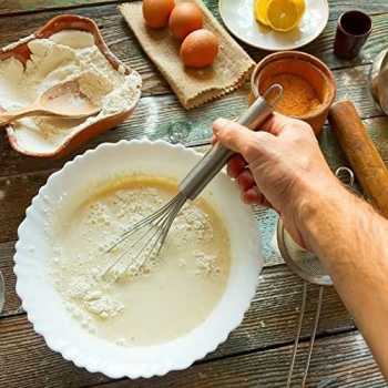 Gambar produk ART Pengocok Telur Handheld Mixer Stainless Steel Whisk Egg Beater - AR-10