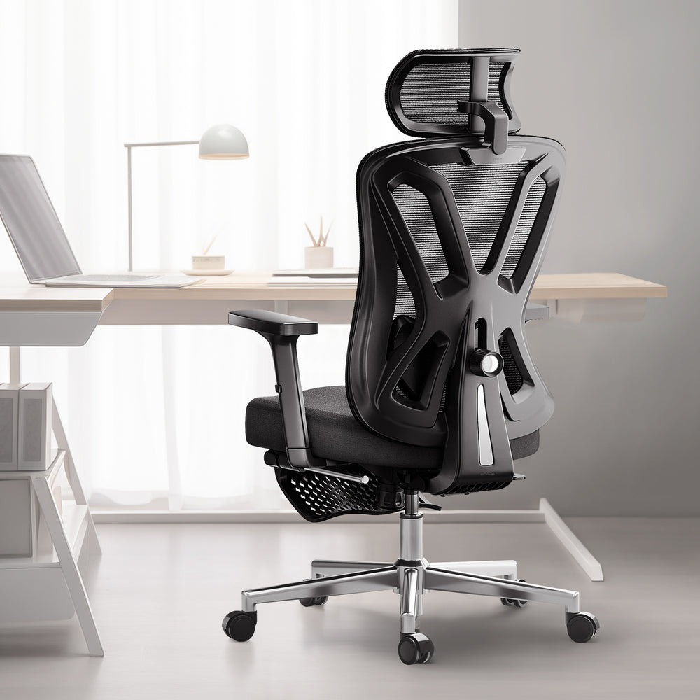 Gambar produk HBADA Kursi Kantor Office Chair 2D Lumbar Support with Footrest - P5