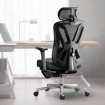 Gambar produk HBADA Kursi Kantor Office Chair 2D Lumbar Support with Footrest - P5