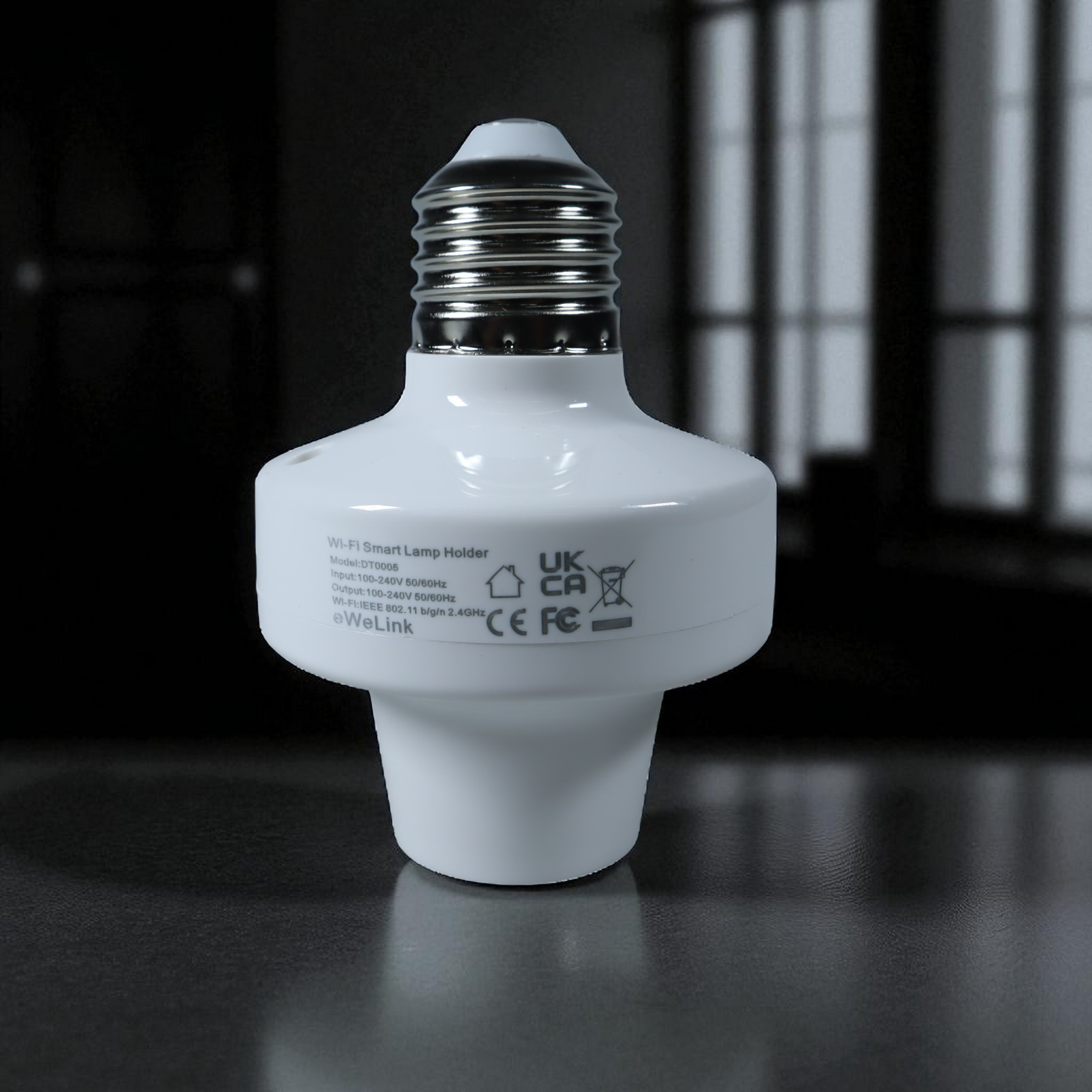 Gambar produk Yiweiilan Fitting Lampu Pintar Smart Lamp Socket Mobile App E27 - DT0005