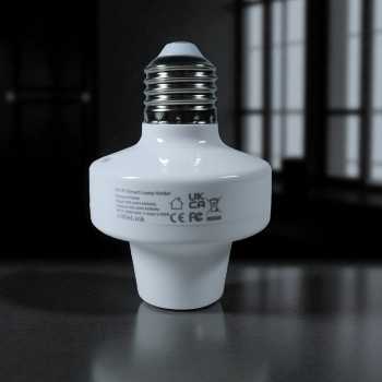 Gambar produk Yiweiilan Fitting Lampu Pintar Smart Lamp Socket Mobile App E27 - DT0005