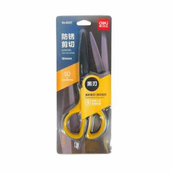 Gambar produk Deli Gunting Kertas Bahan Jahit Multifungsi Stainless Steel 17.5cm - 6027
