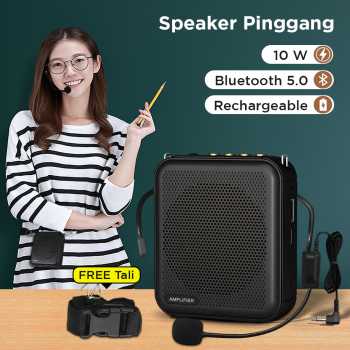 Proms Penguat Suara Mini Megaphone Active Speaker Tourguide Bluetooth - S62