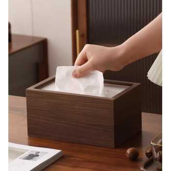 TWL Kotak Tisu Kayu Minimalist Wooden Tissue Box - T-19