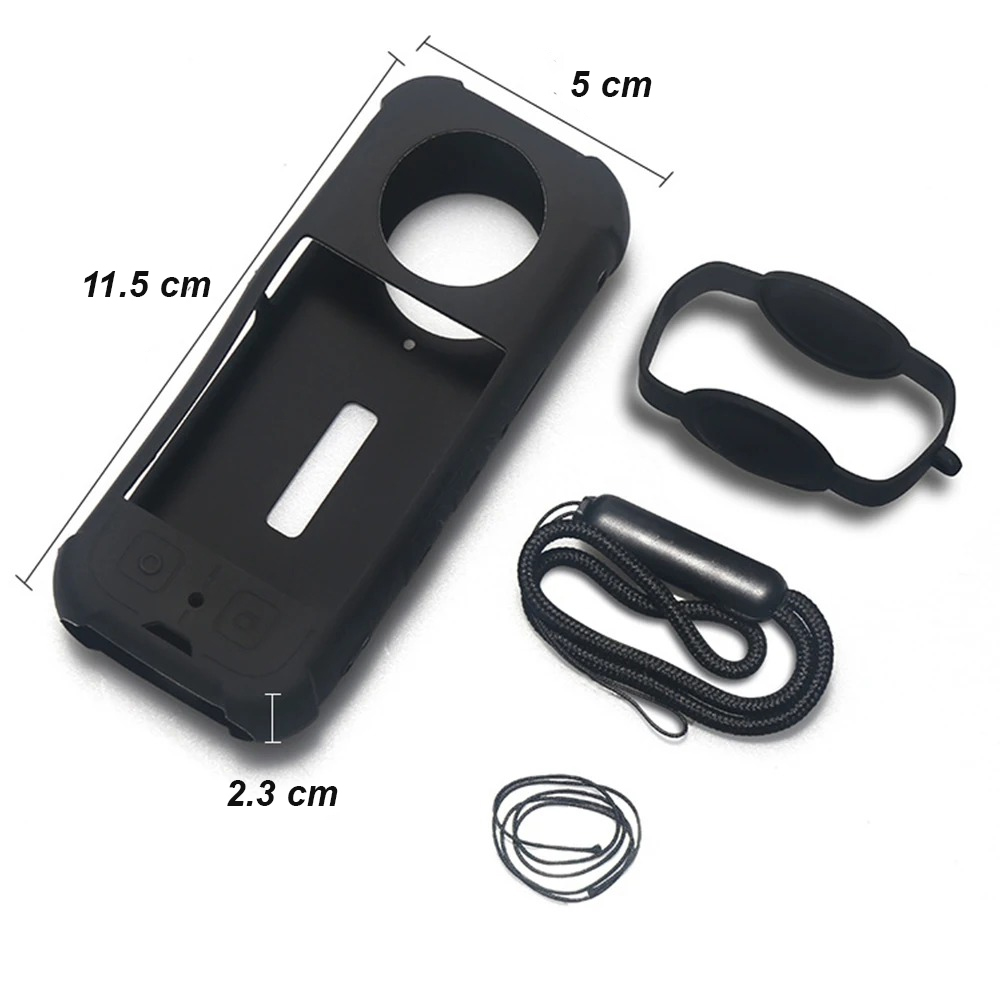 Gambar produk ZYOX Case Pelindung Action Camera Insta360 X3 Silicone Protection - ZY-03