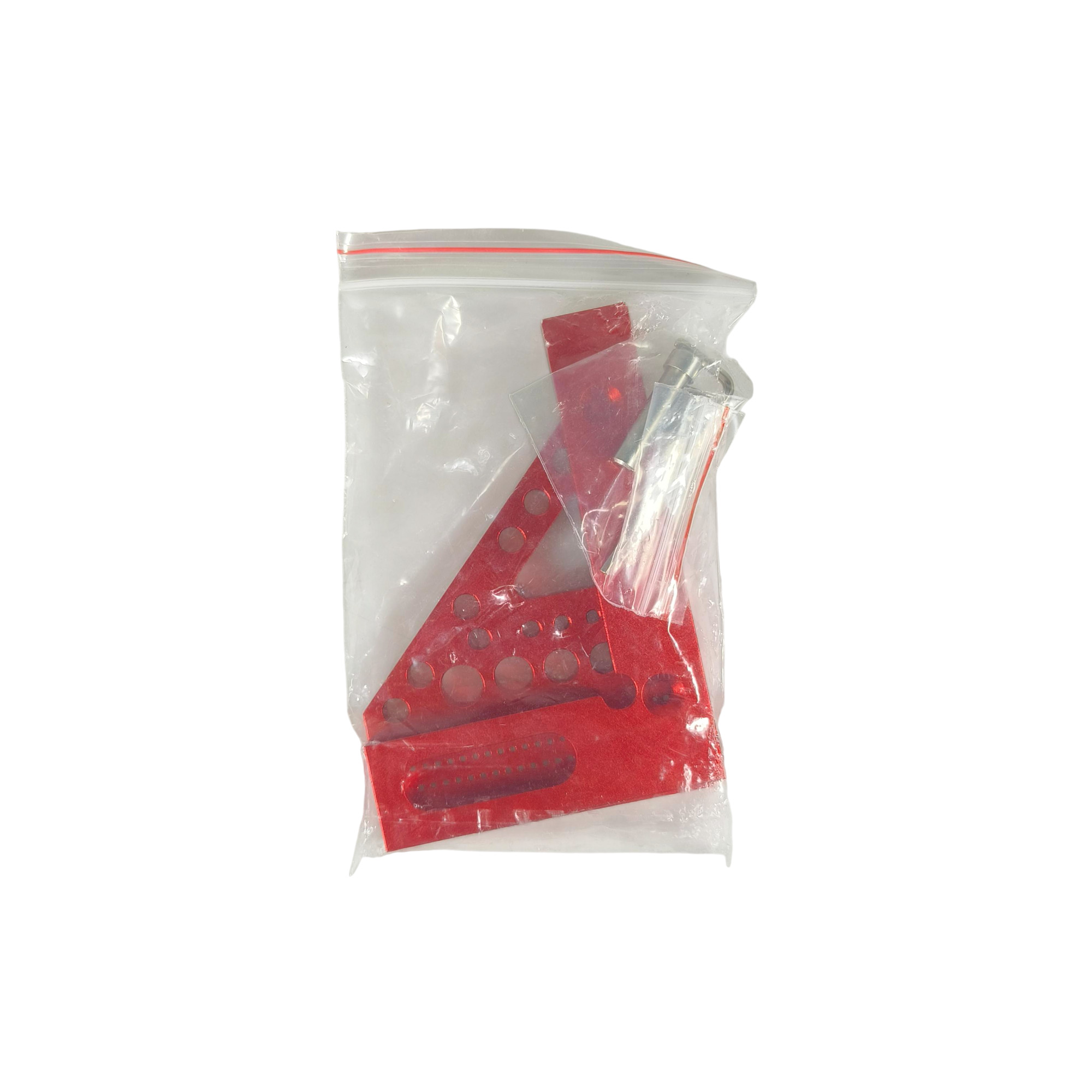 Gambar produk GDART Penggaris Siku Multifungsi 3D Woodworking Ruler Hole Marking - GD3
