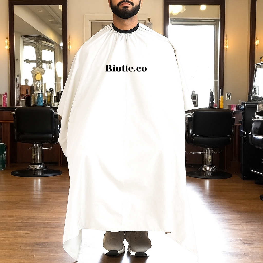 Gambar produk Biutte.co Jubah Apron Kip Pangkas Rambut Salon Barbershop Cape Nylon - B03