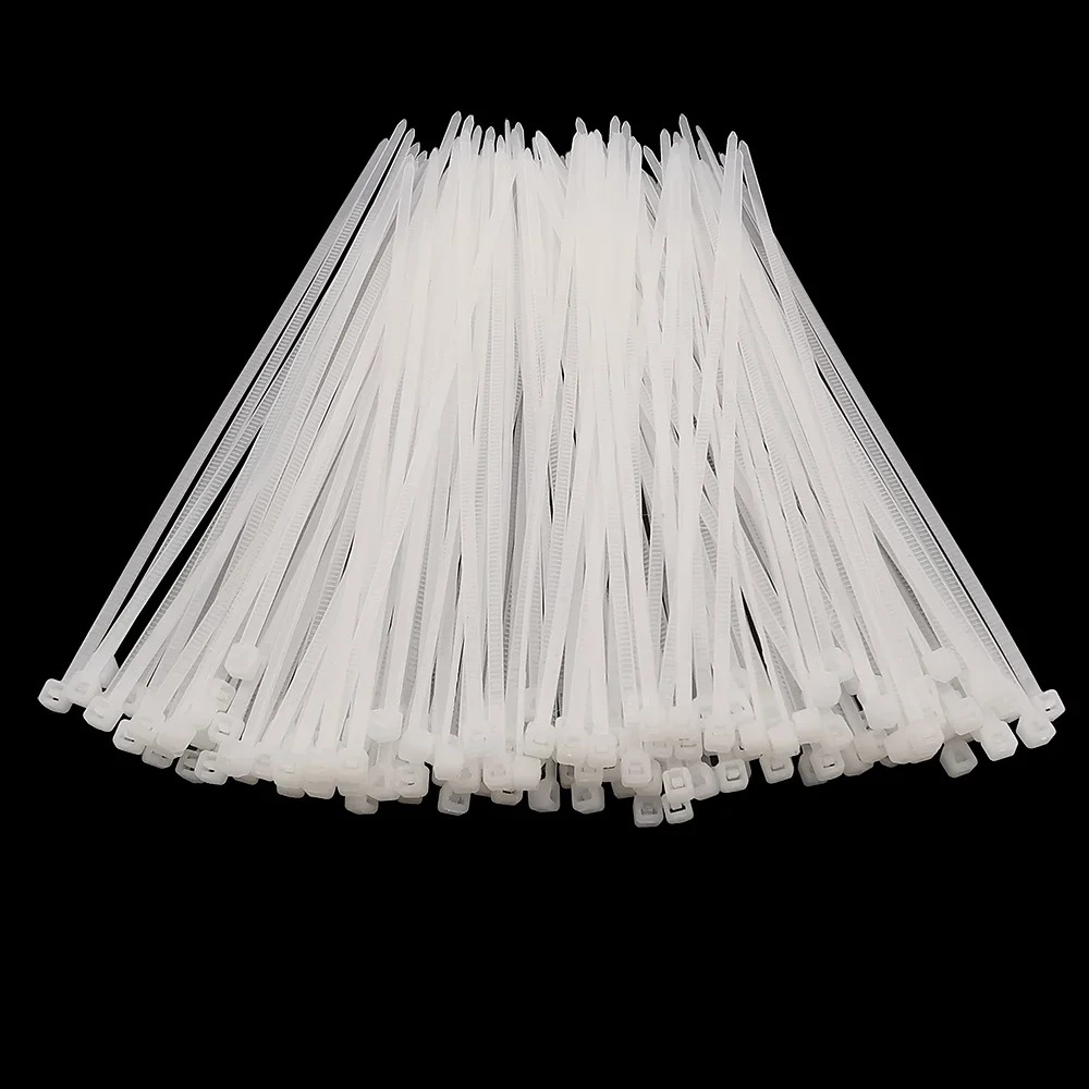 Gambar produk Yueqing Kabel Ties Cable Nylon Multifunction 100 PCS 7.6x400mm - YQ835