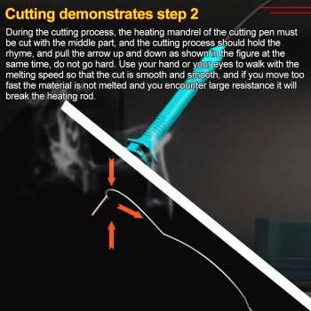 Gambar produk LightSaber Pemotong Styrofoam Polystyrene Cutting Machine 36 W 15cm - INU153