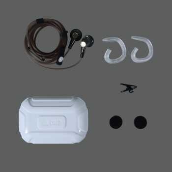 Gambar produk QKZ Bass Metal Flat Head HiFi Earphone 16mm 1.2M 3.5mm Jack with Mic - QKZ-MDR