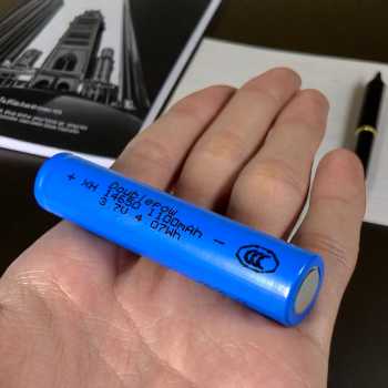 Gambar produk Doublepow Baterai Rechargeable 14650 Li-Ion 3.7V 1100mAh 1 PCS