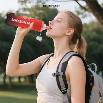 Gambar produk TaffSPORT Botol Minum Soft Flask Foldable Sport Water TPU 500ml - TF-25