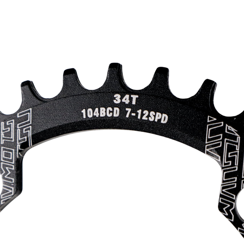 Gambar produk MOTSUV Gigi Crankset Sprocket Sepeda Aluminium Alloy T6 34T - 104BCD