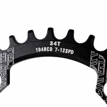 Gambar produk MOTSUV Gigi Crankset Sprocket Sepeda Aluminium Alloy T6 34T - 104BCD