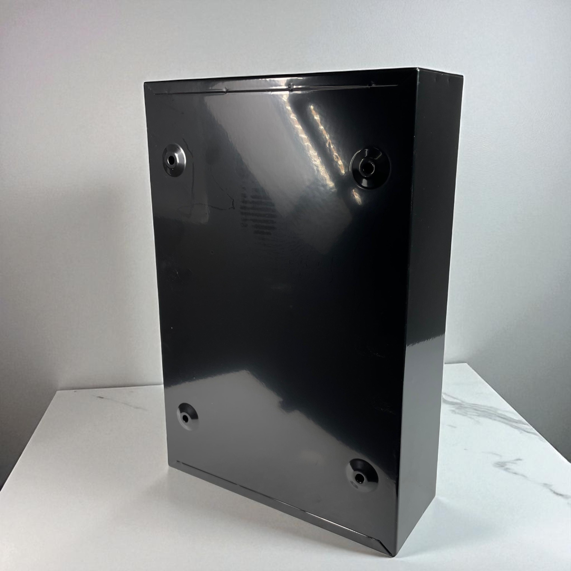 Gambar produk JUNLANG Kotak Surat Pos Metal Mailbox Outdoor with Lock 21.5x9x32cm - KH-32