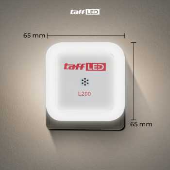 Gambar produk TaffLED Lampu Tidur LED EU Plug Sensor Cahaya Cool White 250V 0.5W - L200