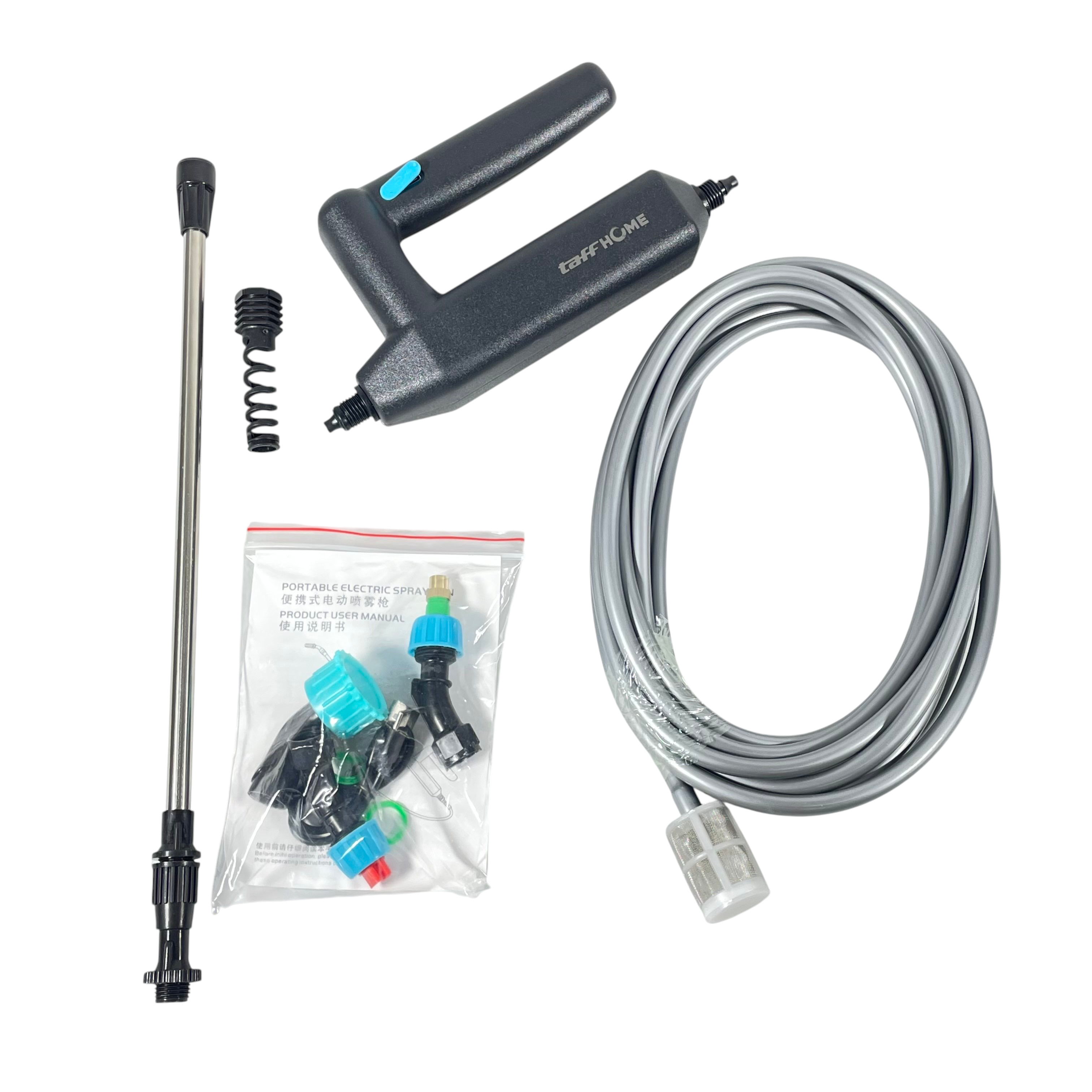 Gambar produk TaffHOME Stik Sprayer Elektrik Ergonomic Handle Adjustable Nozzle - BO74