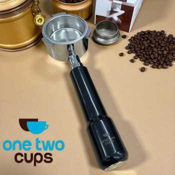 One Two Cups Bottomless Naked Portafilter Stainless 51mm for DeLonghi - CG-11