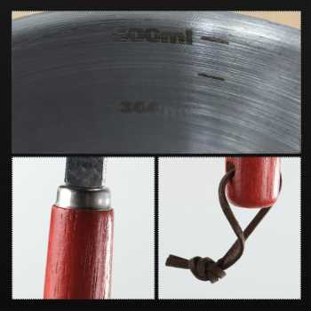 Gambar produk HARKO Panci Susu Mini Sauce Pan Stainless Steel 401 Dual Drainage 400ml - HK1
