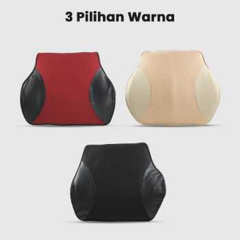 Gambar produk MALUOKASA Bantal Punggung Mobil Memory Foam Lumbar Support - M3D