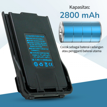 Gambar produk Pofung Baterai Walkie Talkie UV-10R 7.4V 2800mAh