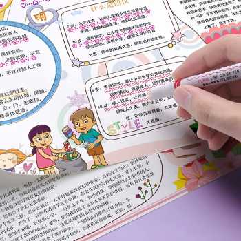 Gambar produk Xuanxuan Pena Spidol Renda Flower Line Shape Highlighter Pen 6PCS - DM-7006-8