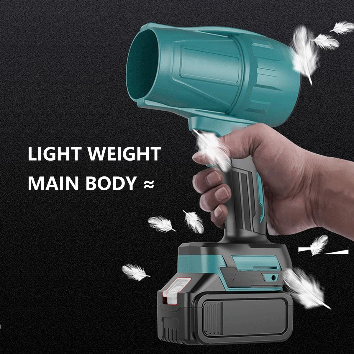 Gambar produk WOBERICH Pembersih Debu Portable Turbo Fan Dust Blower 21V 31000RPM - WH-310