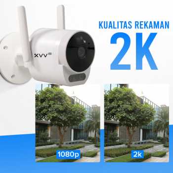 Gambar produk Xiaovv Kamera CCTV WiFi Outdoor Camera 2K - XVV-3130S-B10