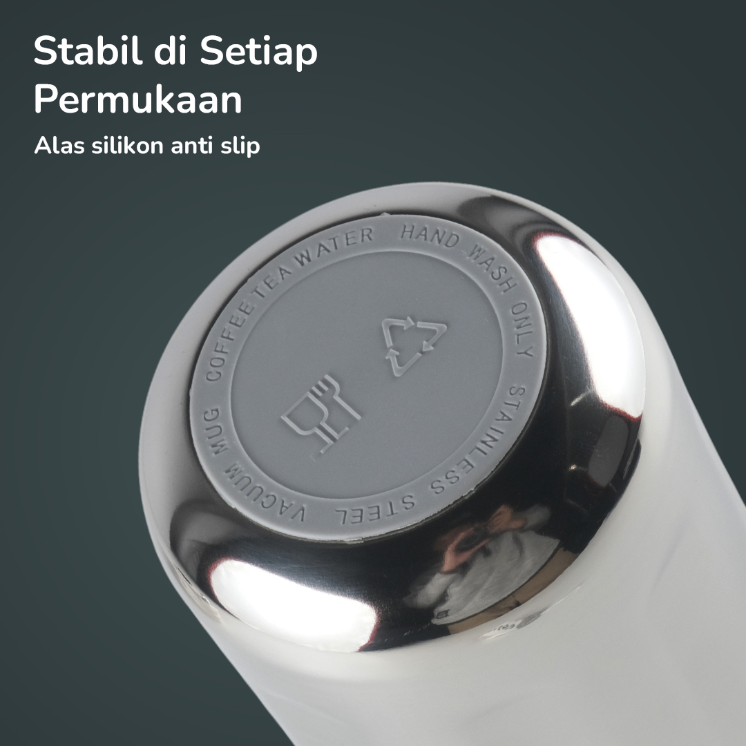 Gambar produk YAMS Botol Minum Termos Tumbler Suhu LCD Display Stainless Steel 420ml - HC-451
