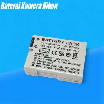 Gambar produk Acell Baterai Kamera Nikon Replacement Battery Pack 1500mAh - EN-EL14a