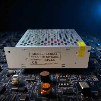Gambar produk SUSWE Trafo Power Supply Transformer Switching 24V for LED Strip 4A 100W - S-60-24/S-100-24