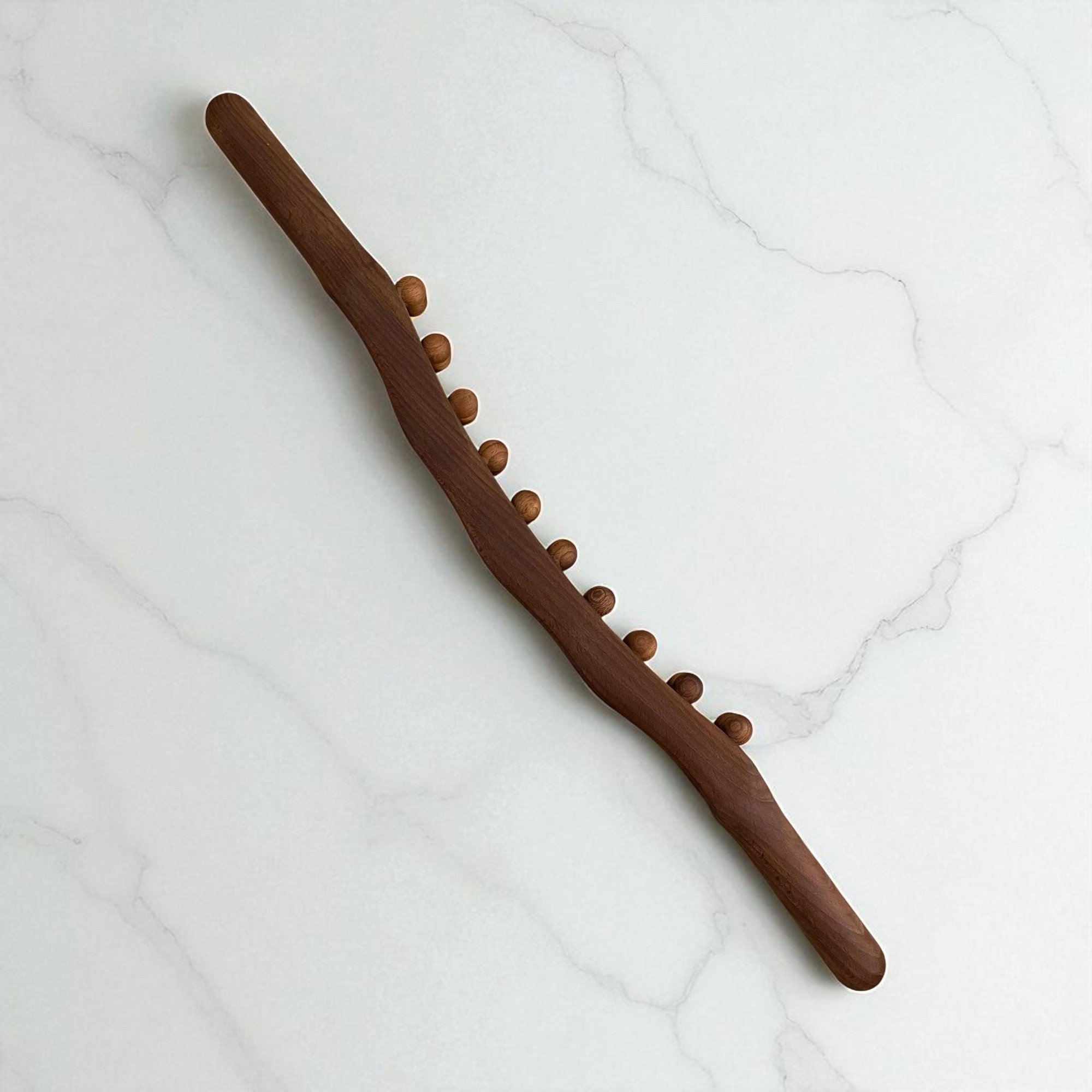 Gambar produk UOEO Alat Pijat Kayu Tongkat Massage Exercise Stick Twenty Beads - U-20