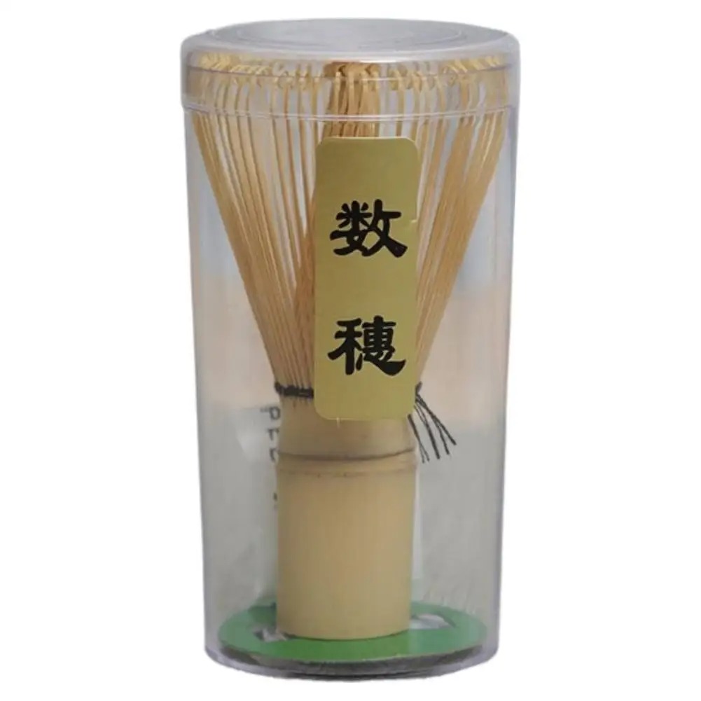 Gambar produk Baiben Li Chasen Bamboo Whisk Matcha Pengaduk Teh Jepang 68 Tangkai - B58