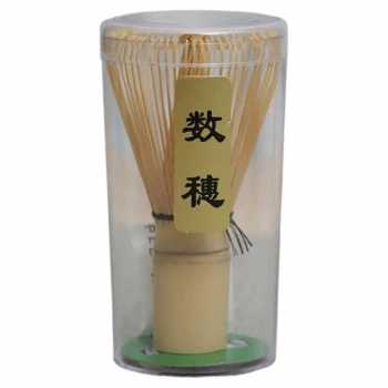 Gambar produk Baiben Li Chasen Bamboo Whisk Matcha Pengaduk Teh Jepang 68 Tangkai - B58
