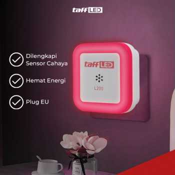 Gambar produk TaffLED Lampu Tidur LED EU Plug Sensor Cahaya Cool White 250V 0.5W - L200