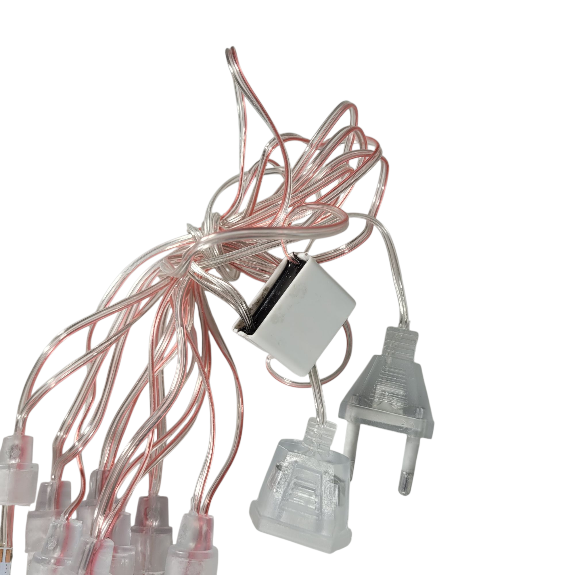 Gambar produk SMD Lampu Hias Gantung String Lights Meteor Rain Cool White 30 cm 8PCS