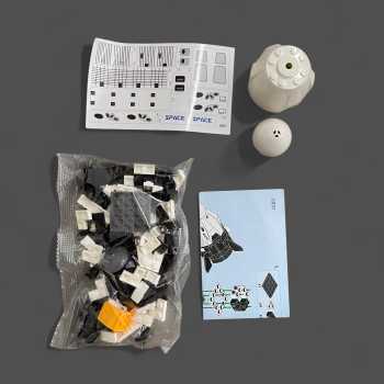 Gambar produk LELE BROTHER Mainan Pesawat Luar Angkasa Aerospace Rocket 88 Block - 8897