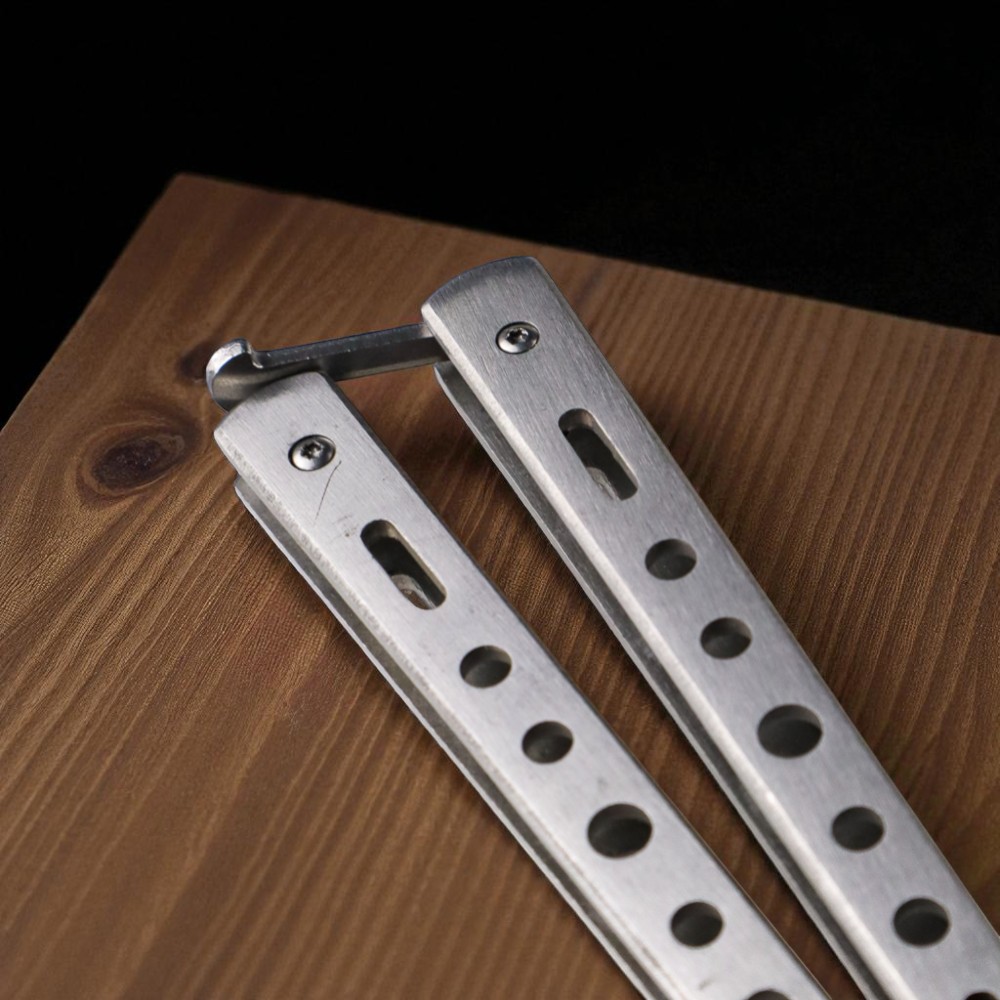 Gambar produk Tian Sen Pisau Lipat Training Balisong Portable Knife - TS01