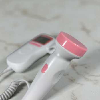 Gambar produk WEBEYOU Alat Deteksi Jantung Janin Fetal Doppler Heartrate Bluetooth - WF-FD101