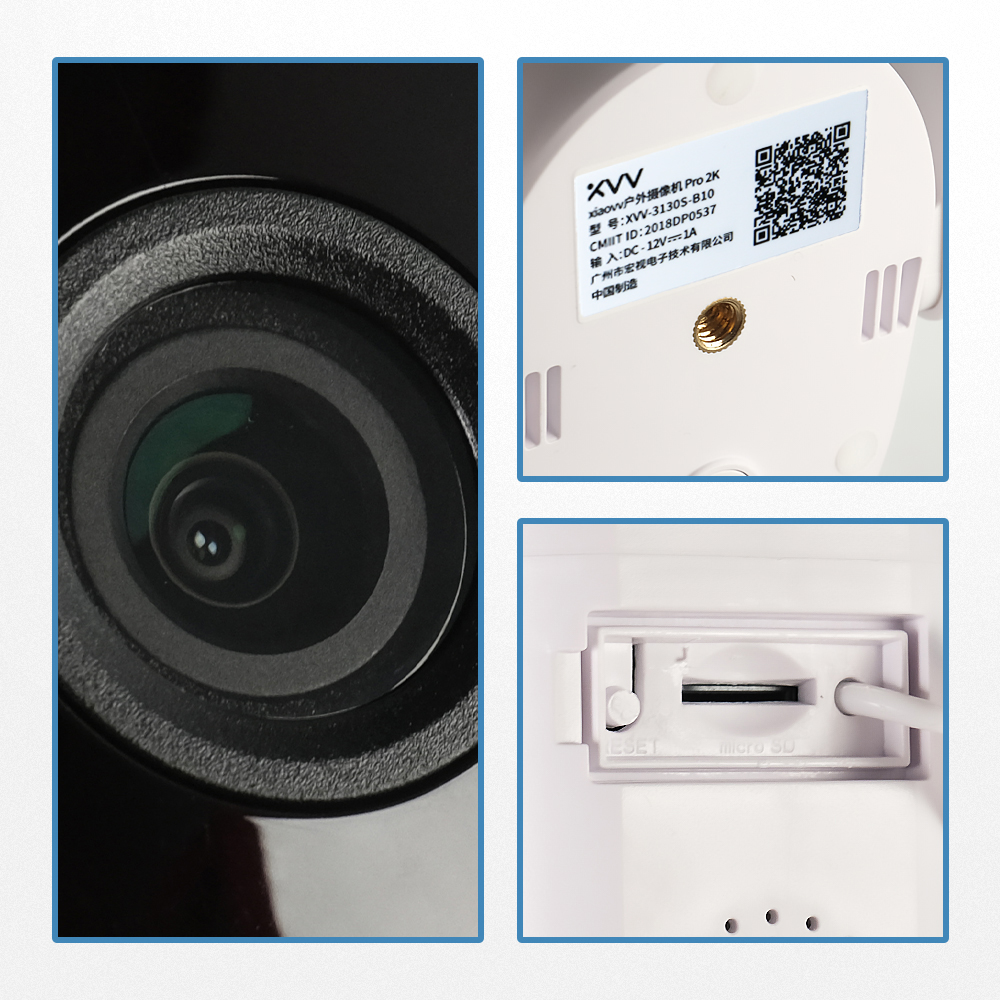 Gambar produk Xiaovv Kamera CCTV WiFi Outdoor Camera 2K - XVV-3130S-B10