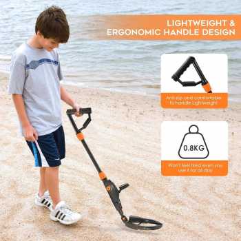 Gambar produk TIAXUN Pendeteksi Logam Metal Detector LCD Display Waterproof 7.4 Inch - MD-1008