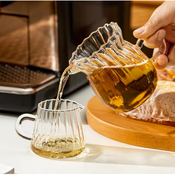 Gambar produk YWDL Teko Teh Pitcher Coffee Milk Jug Borosilicate Glass 160ml - YD6