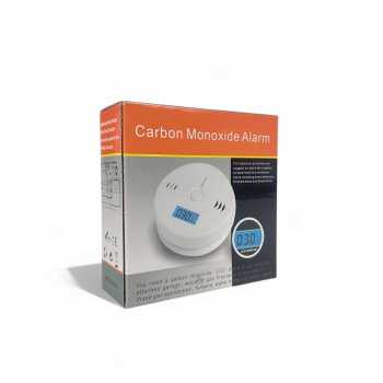 Gambar produk LESHP Detektor CO Carbon Monoxide Smoke Alarm Detector - EN502